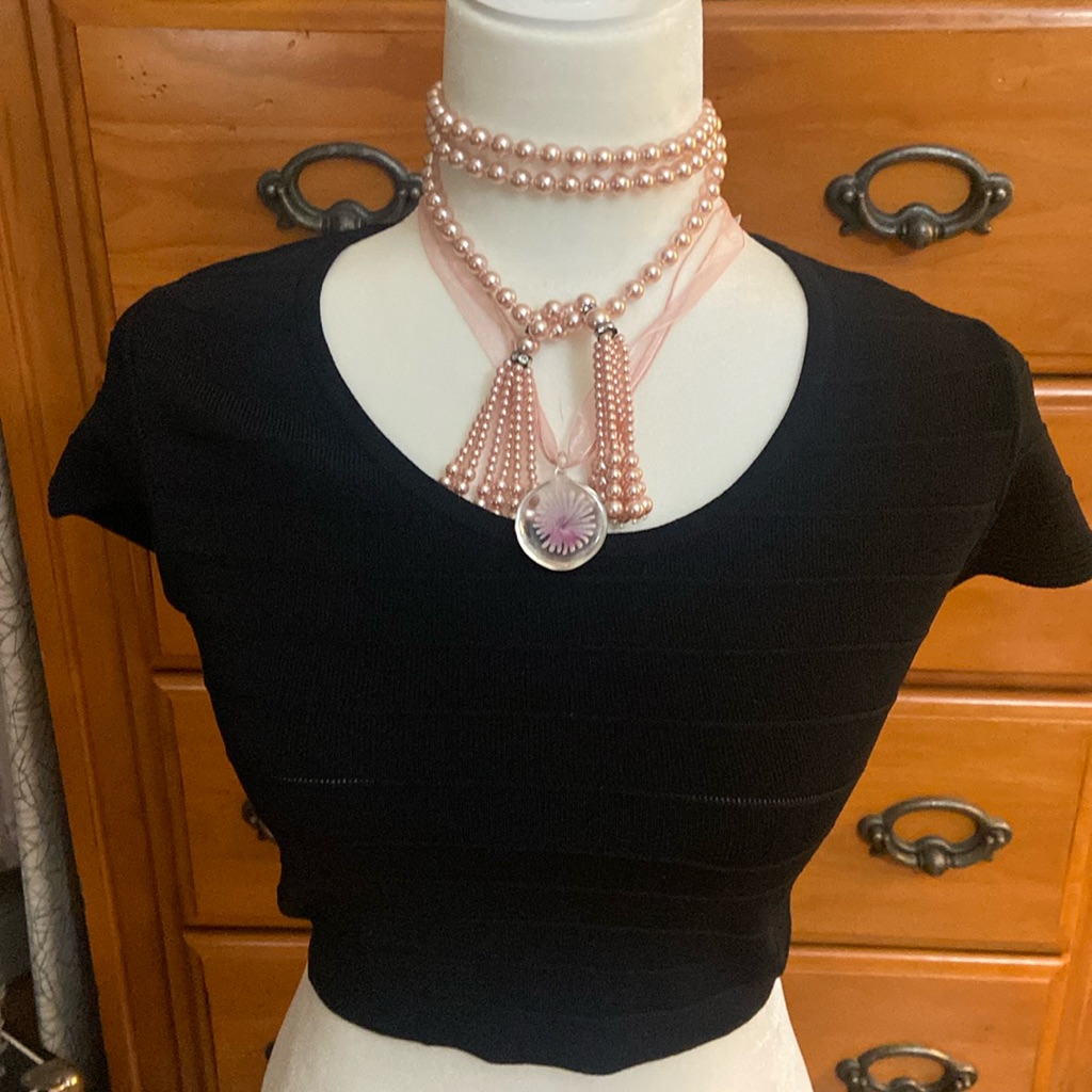 Nwt Parker Knit Top; Tied Braid Back - Gorgeous!
